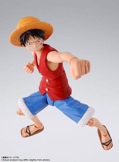 PRE ORDER – S.H.FIGUARTS ONE PIECE - MONKEY D LUFFY - ROMANCE DAWN