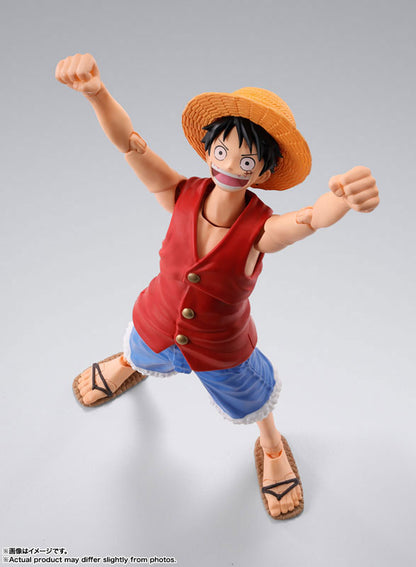 PRE ORDER – S.H.FIGUARTS ONE PIECE - MONKEY D LUFFY - ROMANCE DAWN