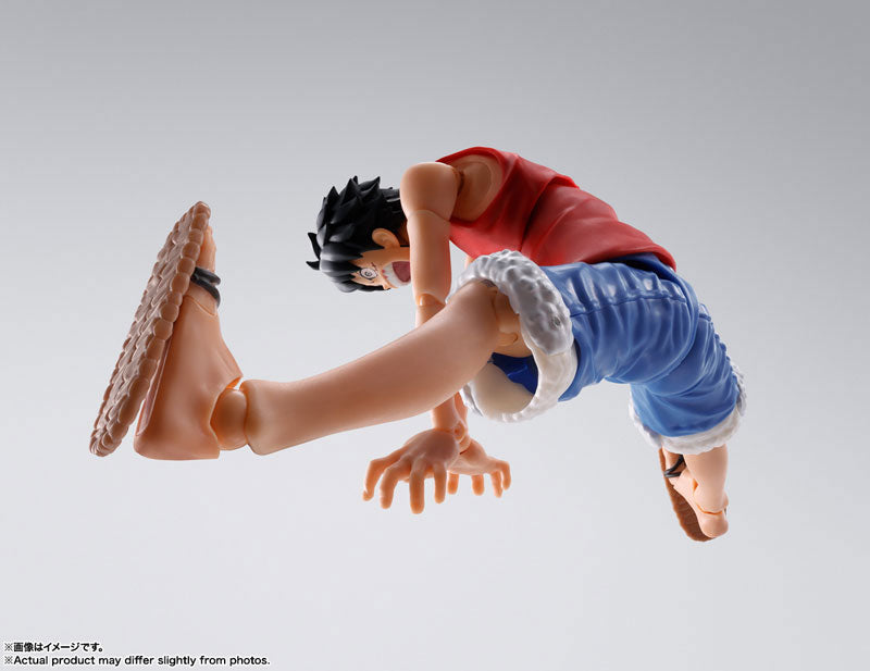 PRE ORDER – S.H.FIGUARTS ONE PIECE - MONKEY D LUFFY - ROMANCE DAWN