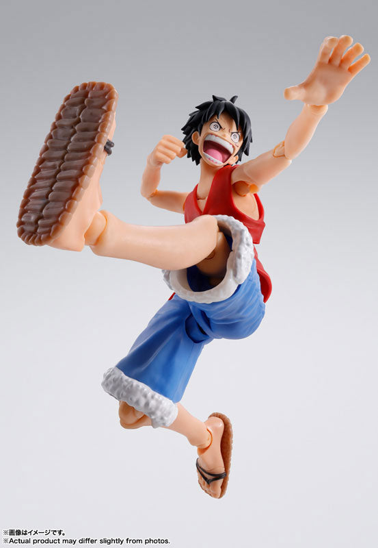 PRE ORDER – S.H.FIGUARTS ONE PIECE - MONKEY D LUFFY - ROMANCE DAWN