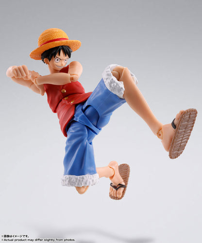 PRE ORDER – S.H.FIGUARTS ONE PIECE - MONKEY D LUFFY - ROMANCE DAWN