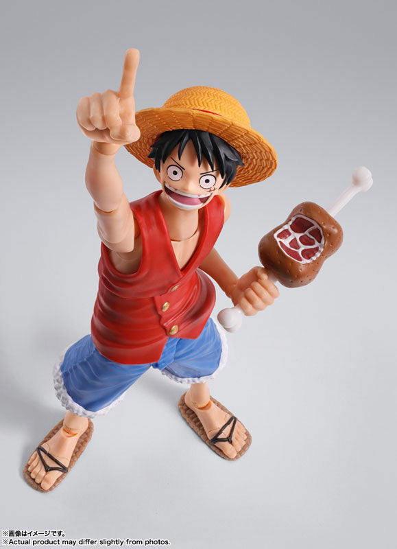 PRE ORDER – S.H.FIGUARTS ONE PIECE - MONKEY D LUFFY - ROMANCE DAWN