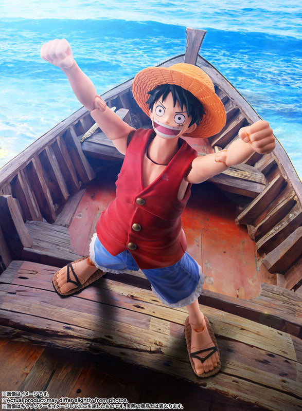 PRE ORDER – S.H.FIGUARTS ONE PIECE - MONKEY D LUFFY - ROMANCE DAWN