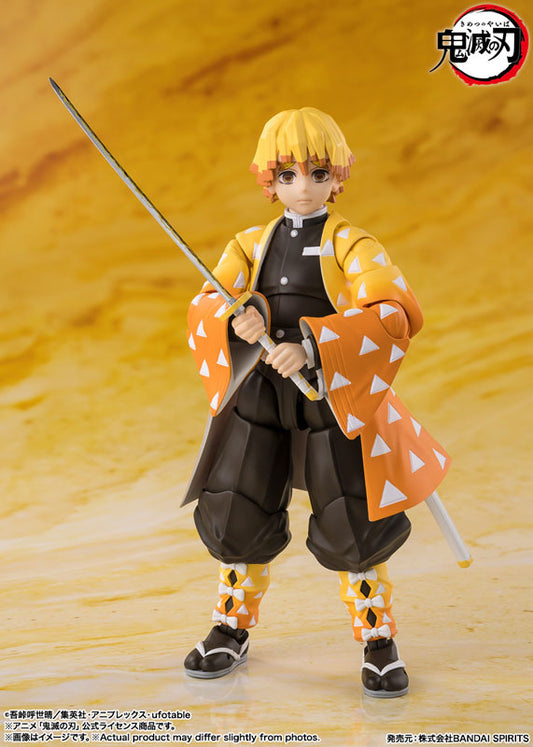 PRE ORDER – S.H.FIGUARTS DEMON SLAYER: KIMETSU NO YAIBA - ZENITSU AGATSUMA