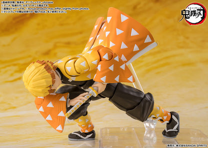 PRE ORDER – S.H.FIGUARTS DEMON SLAYER: KIMETSU NO YAIBA - ZENITSU AGATSUMA