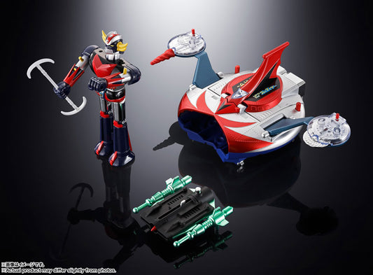 PRE ORDER – CHOGOKIN DELUXE MAZINGER - GRENDIZER & UFO SPASER