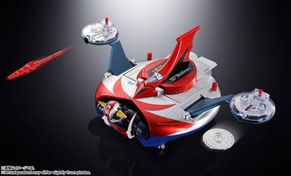 PRE ORDER – CHOGOKIN DELUXE MAZINGER - GRENDIZER & UFO SPASER