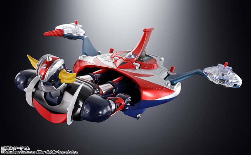 PRE ORDER – CHOGOKIN DELUXE MAZINGER - GRENDIZER & UFO SPASER