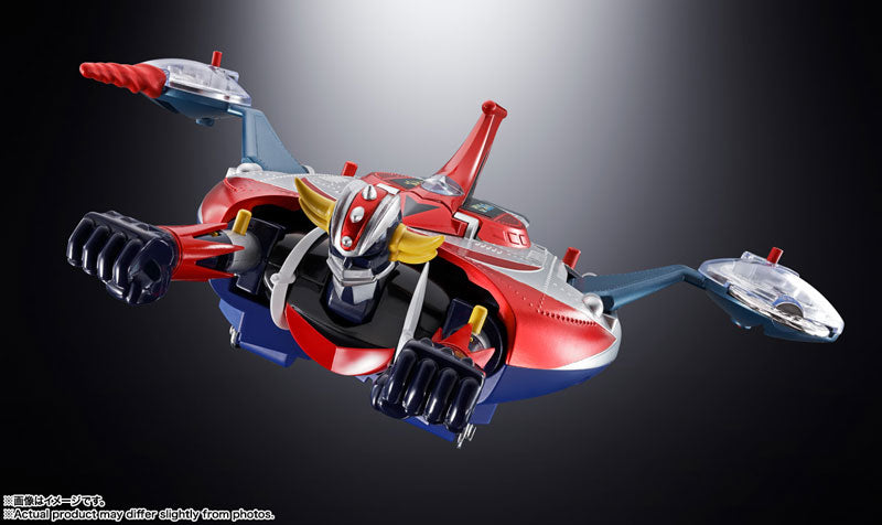 PRE ORDER – CHOGOKIN DELUXE MAZINGER - GRENDIZER & UFO SPASER