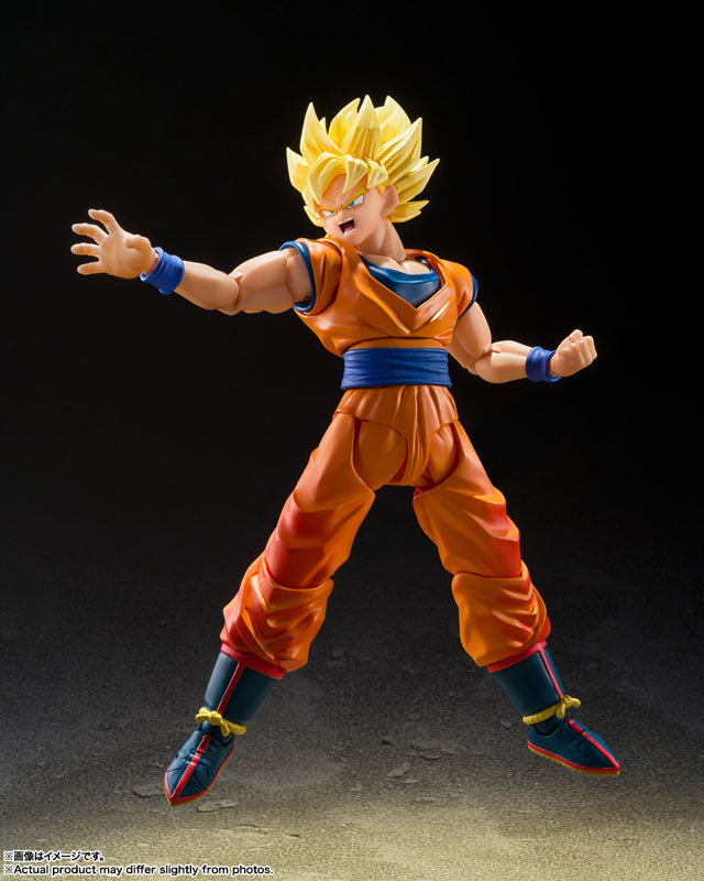 PRE ORDER – S.H.FIGUARTS DRAGON BALL Z - SUPER SAIYAN SON GOKU - THE GAMES BEGIN