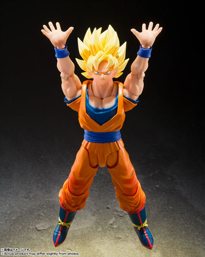 PRE ORDER – S.H.FIGUARTS DRAGON BALL Z - SUPER SAIYAN SON GOKU - THE GAMES BEGIN