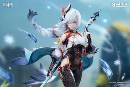 PRE ORDER – 1/7 GENSHIN IMPACT - LONESOME TRANSCENDENCE SHENHE PAINTED FIGURE WITH BONUSES