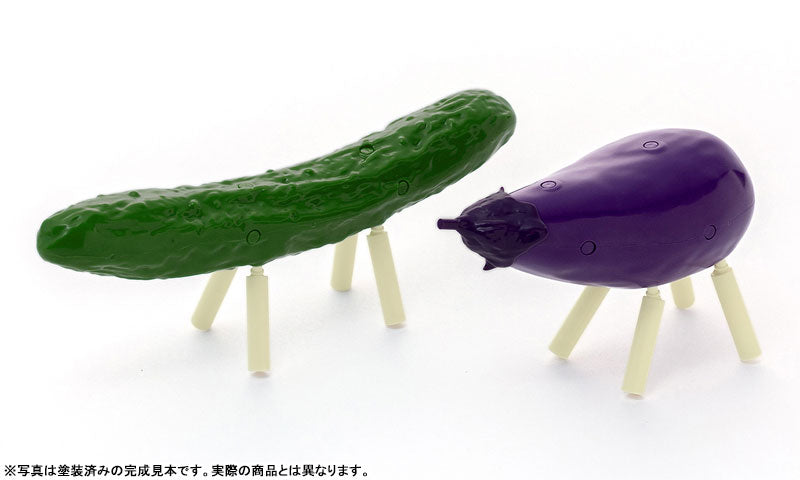 PRE ORDER – 1/1 SHORYO UMA PLASTIC MODEL CUCUMBER & EGGPLANT