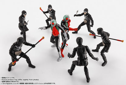 PRE ORDER – S.H.FIGUARTS KAMEN RIDER - SHOCKER COMBATMAN EVIL SHOWA KAIJIN EDITION