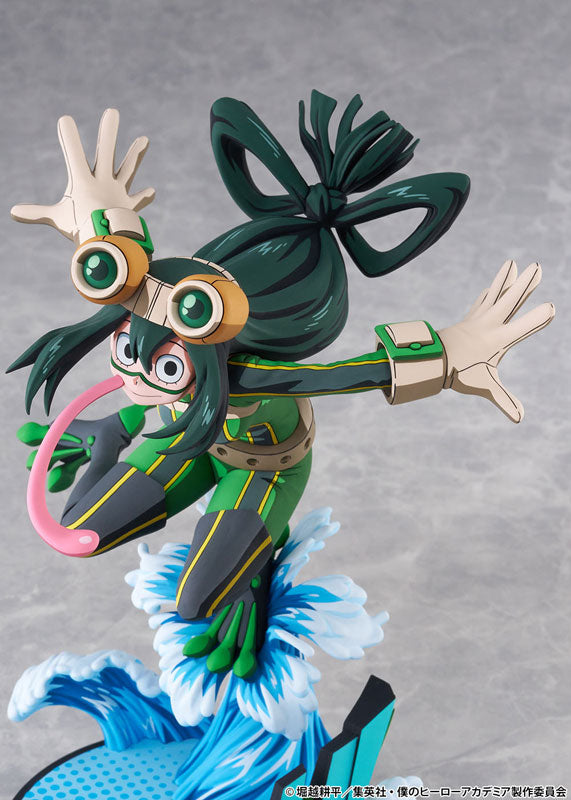 PRE ORDER – 1/8 MY HERO ACADEMIA - TSUYU ASUI HERO SUIT 2D VERSION