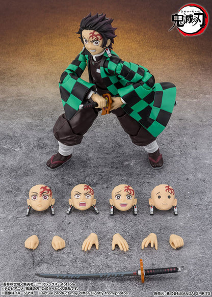 PRE ORDER – S.H.FIGUARTS DEMON SLAYER: KIMETSU NO YAIBA - TANJIRO KAMADO BATTLE OF INFINITE CASTLE VER.