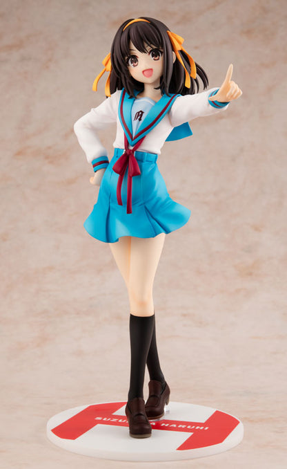 PRE ORDER – 1/7 THE MELANCHOLY OF HARUHI SUZUMIYA - LIGHT NOVEL EDITION HARUHI SUZUMIYA