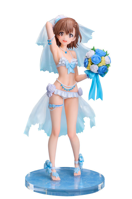 PRE ORDER – 1/7 A CERTAIN SCIENTIFIC RAILGUN T MIKOTO MISAKA WEDDING SWIM SWIMSUIT VER. COMPLETE FIGURE