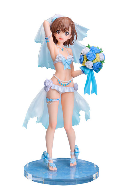 PRE ORDER – 1/7 A CERTAIN SCIENTIFIC RAILGUN T MIKOTO MISAKA WEDDING SWIM SWIMSUIT VER. COMPLETE FIGURE