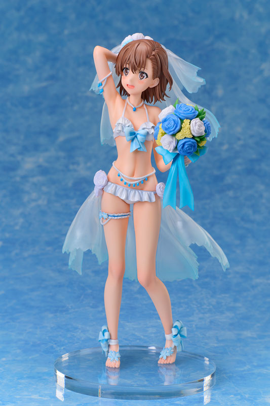 PRE ORDER – 1/7 A CERTAIN SCIENTIFIC RAILGUN T MIKOTO MISAKA WEDDING SWIM SWIMSUIT VER. COMPLETE FIGURE