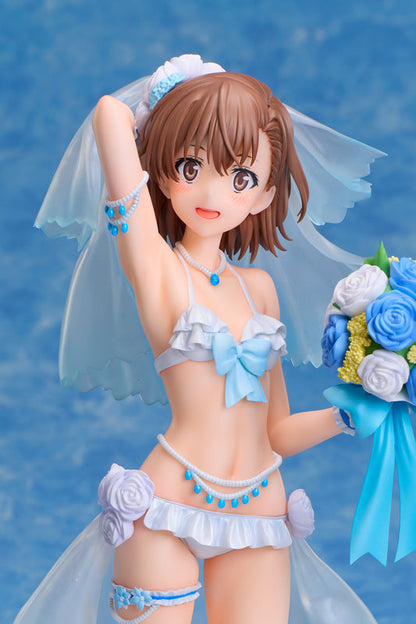 PRE ORDER – 1/7 A CERTAIN SCIENTIFIC RAILGUN T MIKOTO MISAKA WEDDING SWIM SWIMSUIT VER. COMPLETE FIGURE