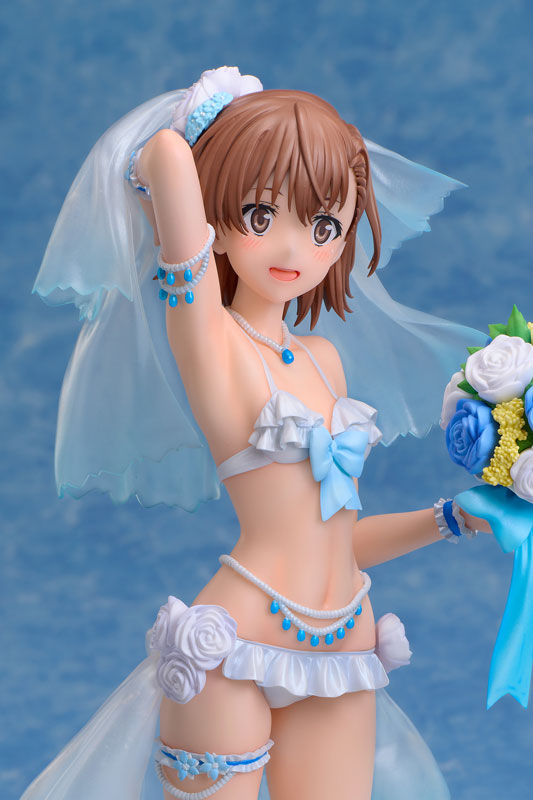 PRE ORDER – 1/7 A CERTAIN SCIENTIFIC RAILGUN T MIKOTO MISAKA WEDDING SWIM SWIMSUIT VER. COMPLETE FIGURE