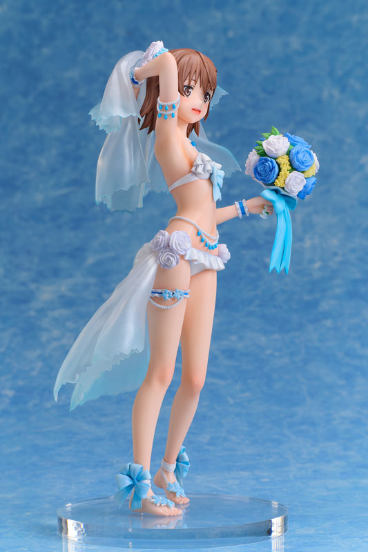 PRE ORDER – 1/7 A CERTAIN SCIENTIFIC RAILGUN T MIKOTO MISAKA WEDDING SWIM SWIMSUIT VER. COMPLETE FIGURE