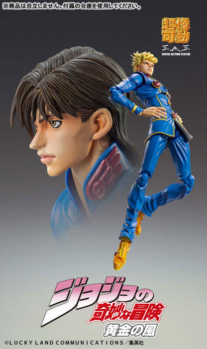 PRE ORDER – SUPER ACTION STATUE JOJO'S BIZARRE ADVENTURE: GOLDEN WIND - CHOZOKADO GIORNO GIOVANNA SECOND