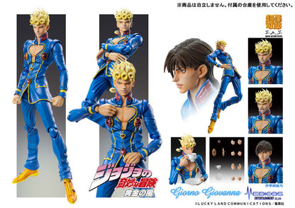 PRE ORDER – SUPER ACTION STATUE JOJO'S BIZARRE ADVENTURE: GOLDEN WIND - CHOZOKADO GIORNO GIOVANNA SECOND