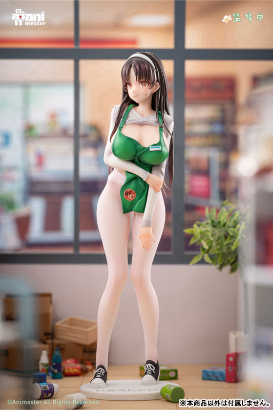 PRE ORDER – [18+] 1/6 FIRST BUSINESS! MARI HANAMIYA THE GENTLE SHOP ASSISTANT ILLUSTRATION BY POPQN