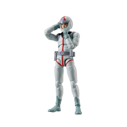 PRE ORDER – G.M.G. COLLECTION 09 MOBILE SUIT GUNDAM EARTH FEDERATION - AMURO RAY NORMAL SUIT VER. (REPEAT)