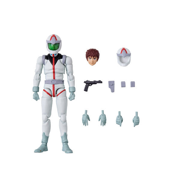 PRE ORDER – G.M.G. COLLECTION 09 MOBILE SUIT GUNDAM EARTH FEDERATION - AMURO RAY NORMAL SUIT VER. (REPEAT)