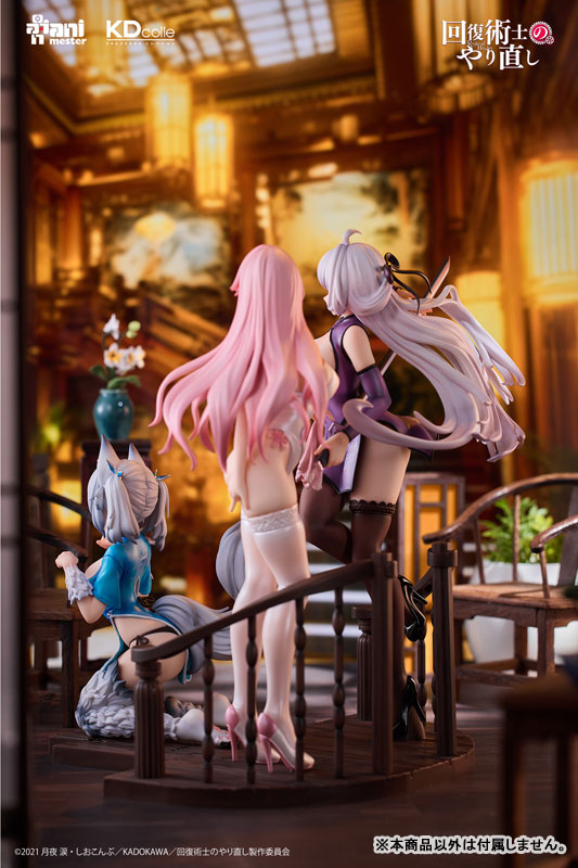 PRE ORDER – 1/7 REDO OF HEALER FIGURE KUREHA & FREIA & SETSUNA CHEONGSAM VER. SET