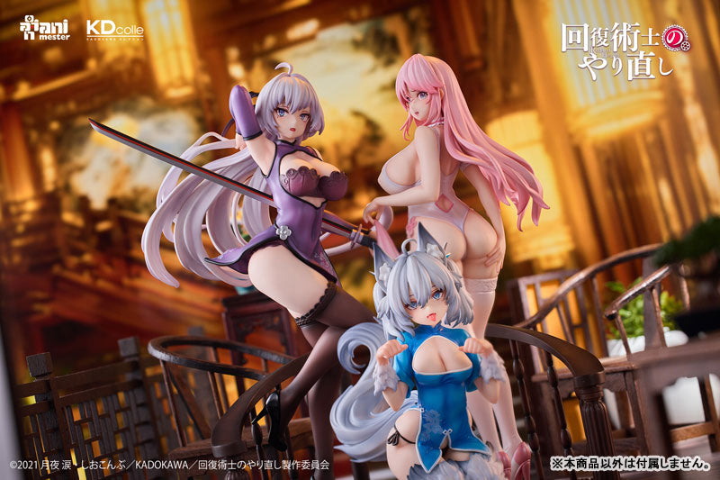 PRE ORDER – 1/7 REDO OF HEALER FIGURE KUREHA & FREIA & SETSUNA CHEONGSAM VER. SET