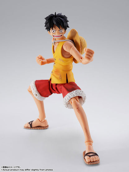 PRE ORDER – S.H.FIGUARTS ONE PIECE - MONKEY D LUFFY - MARINEFORD