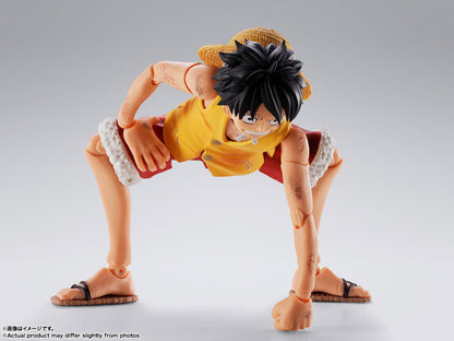 PRE ORDER – S.H.FIGUARTS ONE PIECE - MONKEY D LUFFY - MARINEFORD
