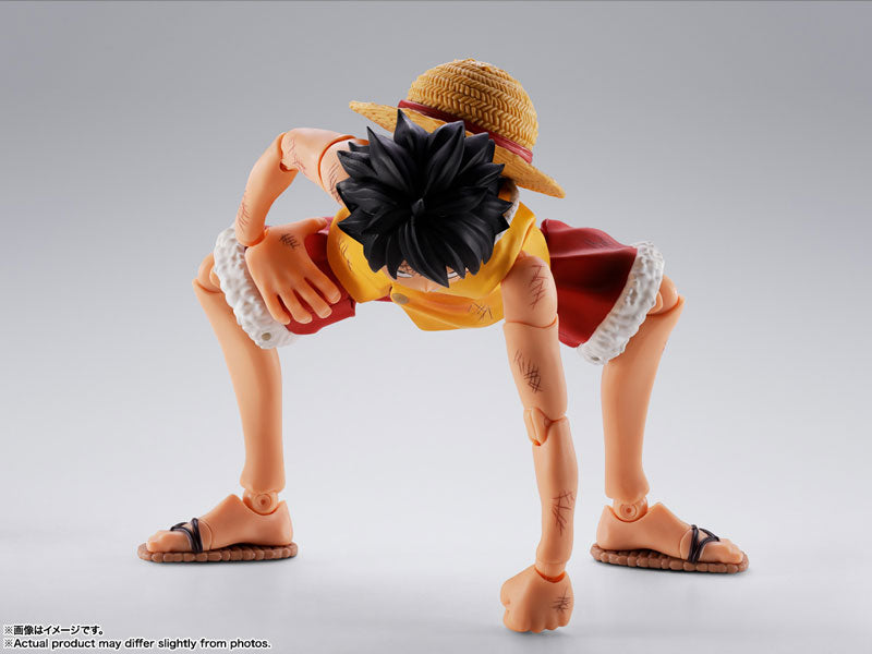 PRE ORDER – S.H.FIGUARTS ONE PIECE - MONKEY D LUFFY - MARINEFORD
