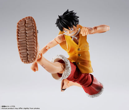 PRE ORDER – S.H.FIGUARTS ONE PIECE - MONKEY D LUFFY - MARINEFORD