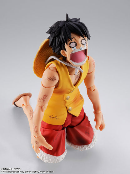 PRE ORDER – S.H.FIGUARTS ONE PIECE - MONKEY D LUFFY - MARINEFORD