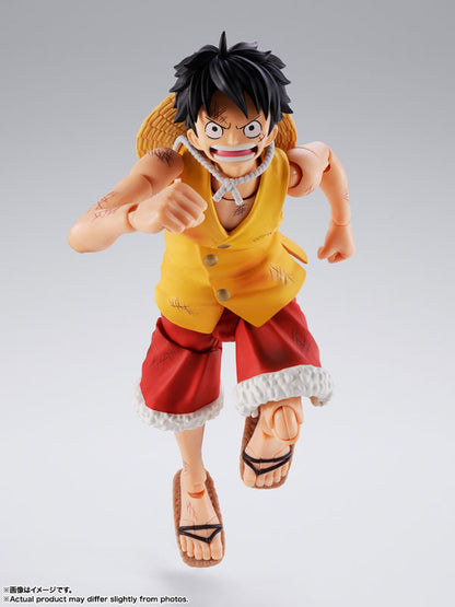 PRE ORDER – S.H.FIGUARTS ONE PIECE - MONKEY D LUFFY - MARINEFORD