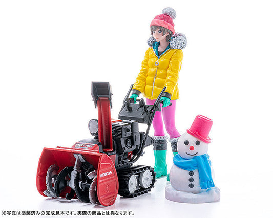 PRE ORDER – 1/20 PLAMAX MF-62: MINIMUM FACTORY MINORI WITH HONDA SMALL SNOW PLOW HSS1170N (JX)