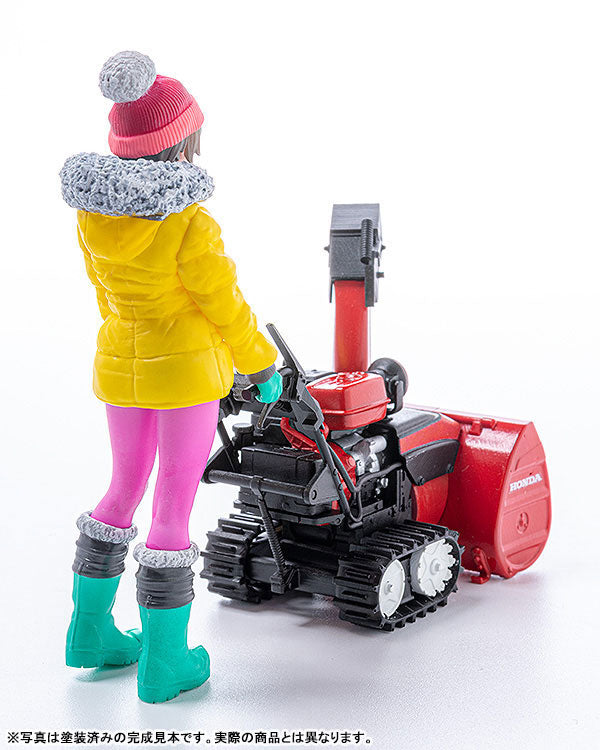 PRE ORDER – 1/20 PLAMAX MF-62: MINIMUM FACTORY MINORI WITH HONDA SMALL SNOW PLOW HSS1170N (JX)