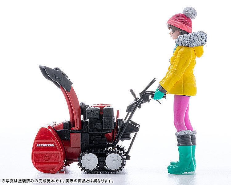 PRE ORDER – 1/20 PLAMAX MF-62: MINIMUM FACTORY MINORI WITH HONDA SMALL SNOW PLOW HSS1170N (JX)