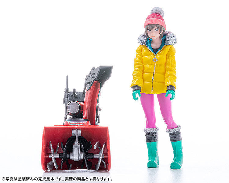 PRE ORDER – 1/20 PLAMAX MF-62: MINIMUM FACTORY MINORI WITH HONDA SMALL SNOW PLOW HSS1170N (JX)