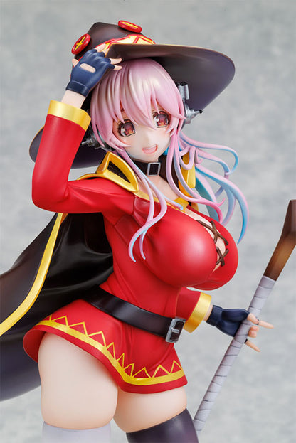 PRE ORDER – 1/7 SUPER SONICO KONOSUBA - GOD'S BLESSING ON THIS WONDERFUL WORLD! MEGUMIN COLLABORATION VER.