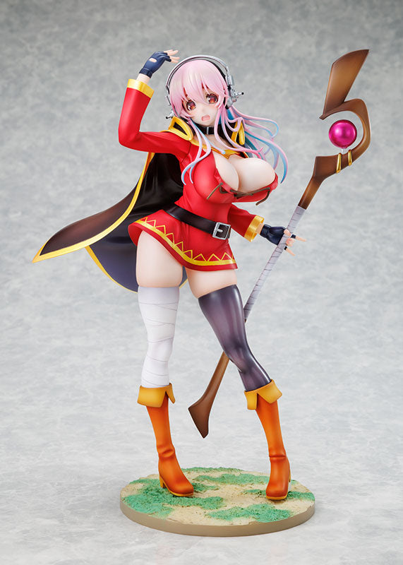 PRE ORDER – 1/7 SUPER SONICO KONOSUBA - GOD'S BLESSING ON THIS WONDERFUL WORLD! MEGUMIN COLLABORATION VER.