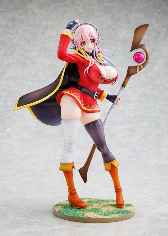 PRE ORDER – 1/7 SUPER SONICO KONOSUBA - GOD'S BLESSING ON THIS WONDERFUL WORLD! MEGUMIN COLLABORATION VER.