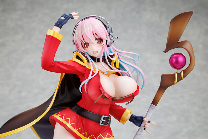 PRE ORDER – 1/7 SUPER SONICO KONOSUBA - GOD'S BLESSING ON THIS WONDERFUL WORLD! MEGUMIN COLLABORATION VER.