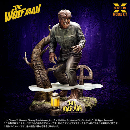 PRE ORDER – 1/8 SCALE LON CHANEY JR. AS WOLF MAN PLASTIC MODEL KIT