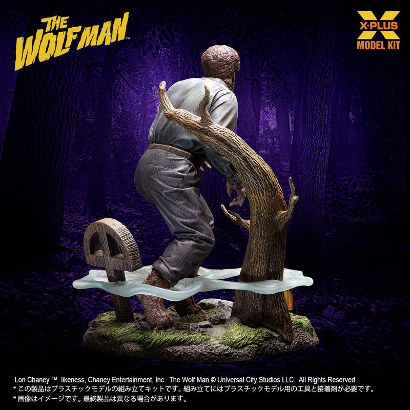 PRE ORDER – 1/8 SCALE LON CHANEY JR. AS WOLF MAN PLASTIC MODEL KIT